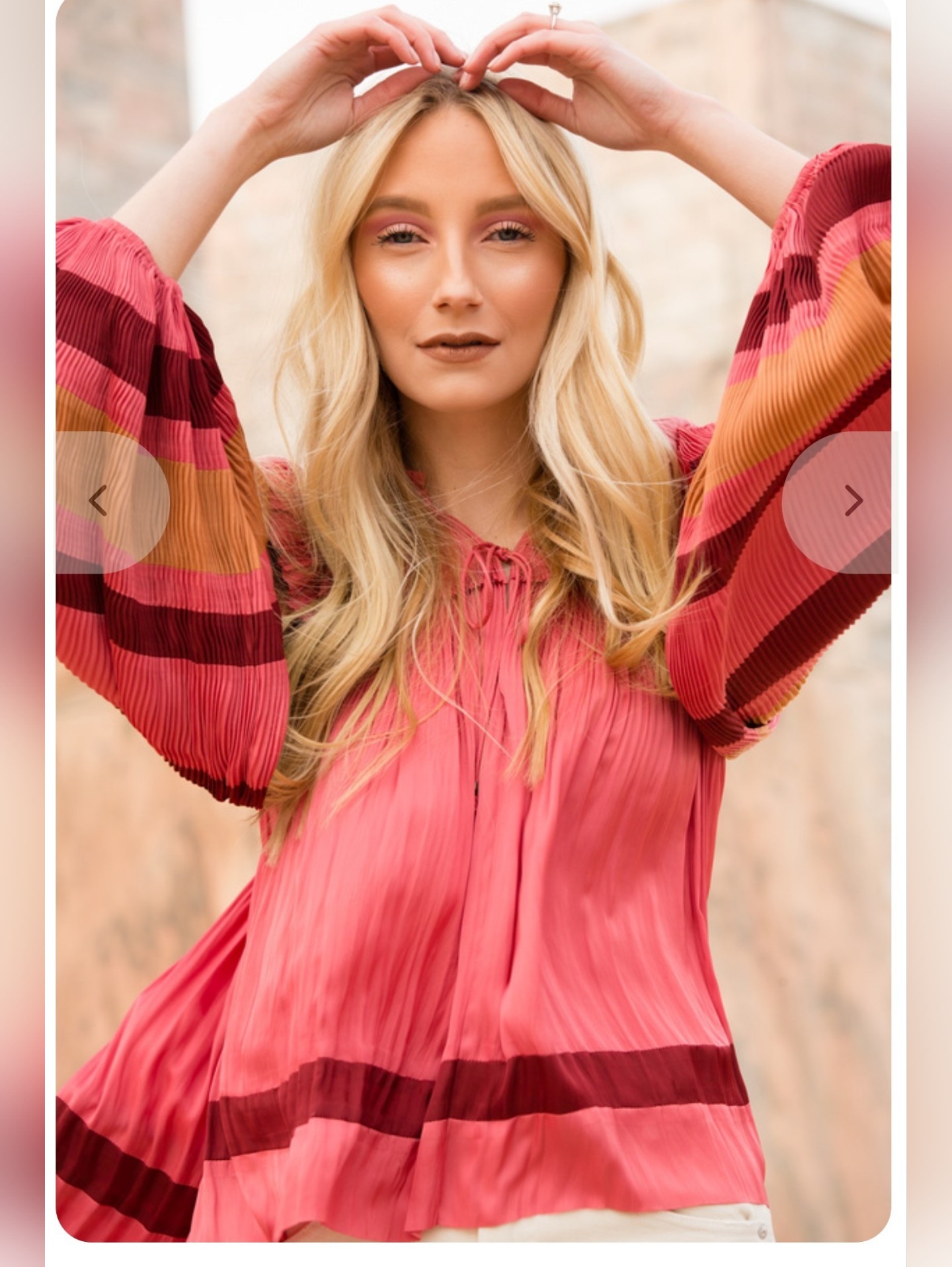 Ulla Johnson Emilda Blouse--Cerise. Size 6 *New*